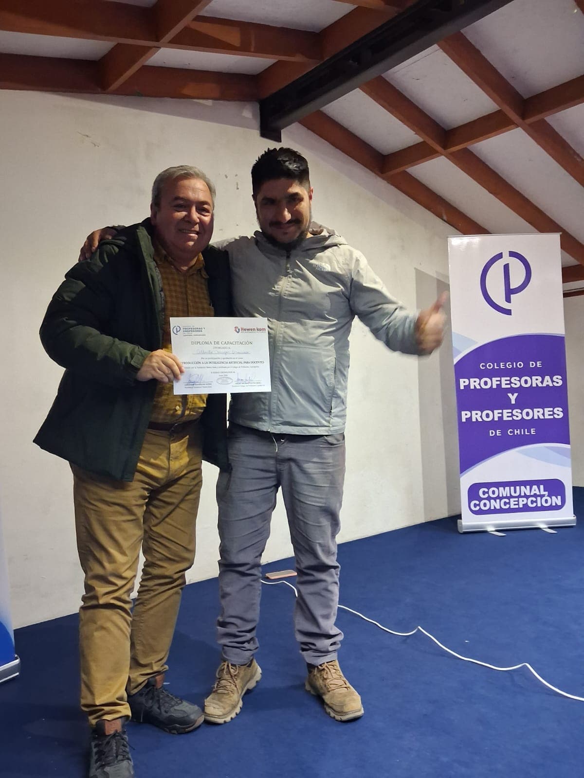Diploma de capacitación en IA para docentes, Colegio de Profesoras y Profesores de Chile