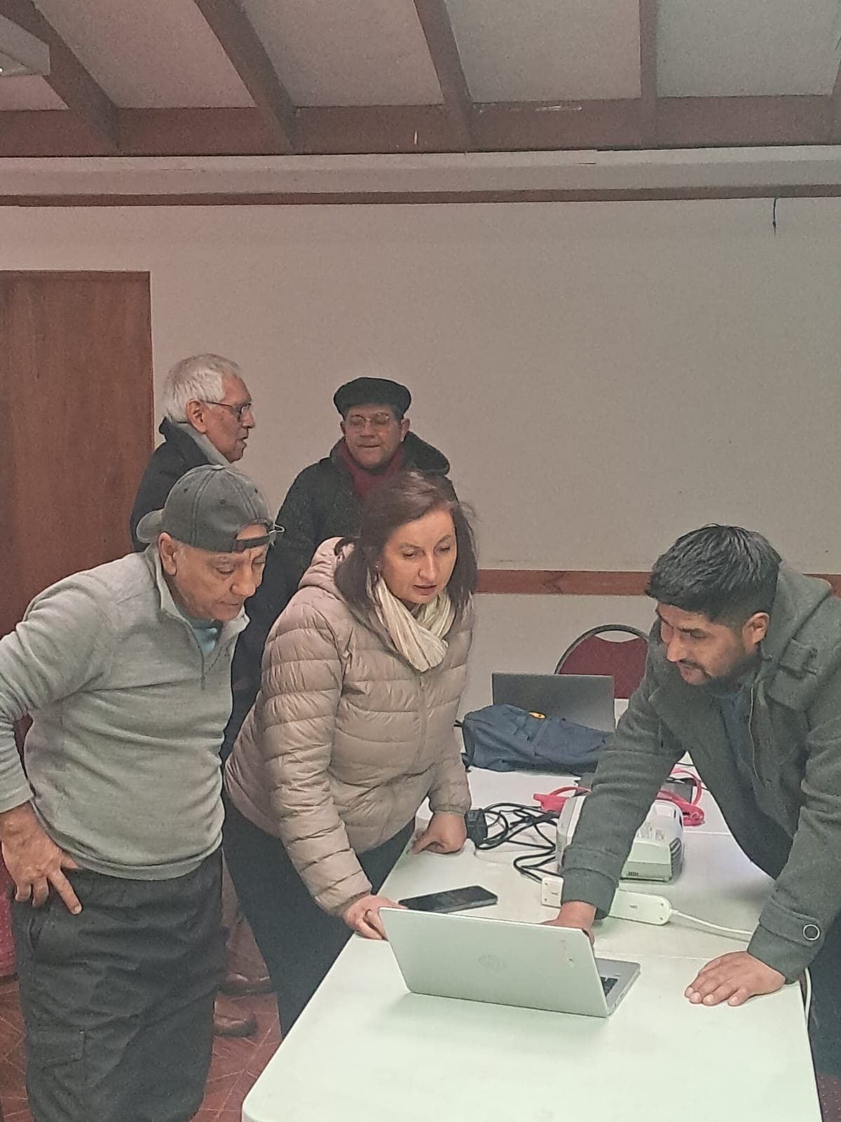 Acompañamiento personalizado durante la capacitación práctica